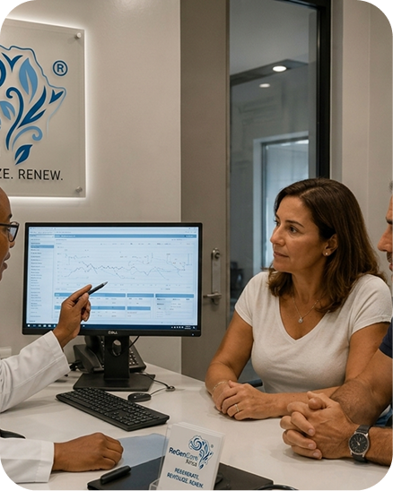 Peptide therapy patient session